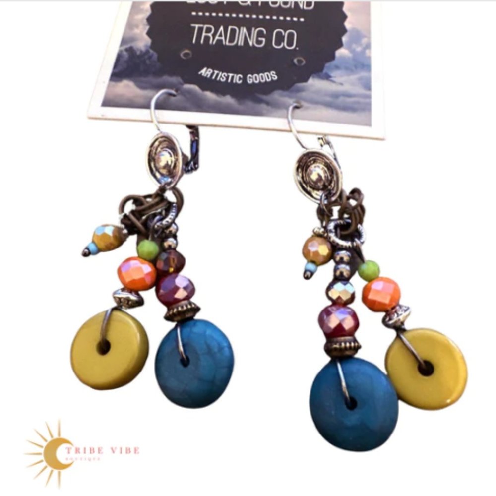 Boho statement earrings